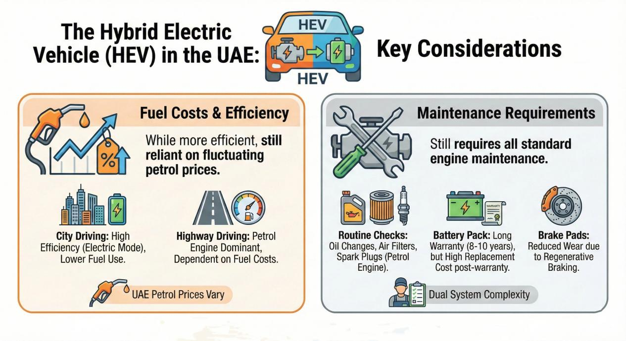 تكلفة وقود سيارات هجينة