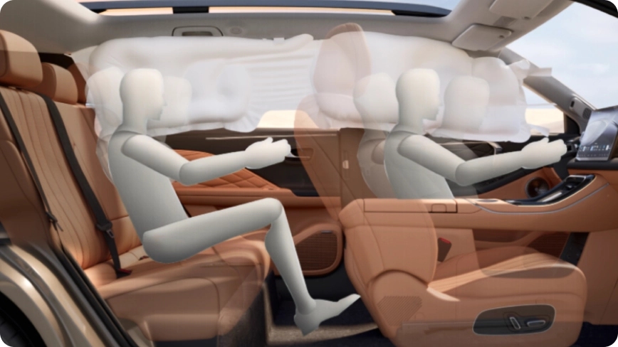 Top-Tier Safety | CNCAP & ENCAP 5-Star Safety Body;
7 Airbags Throughout the Cabin;
Magazine Battery 2.0